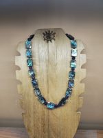 Abalone necklace - rectangle