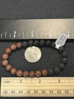 Lava Rock with Gemstone category Red Jasper - Image 2