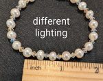 Fresh water Pearls stretch bracelets - Image 2
