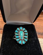 Turquoise sterling ring