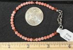 Mini Category Pink Coral Clasp Bracelet - Image 2