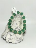 8mm Aventurine with accent crystals bracelet