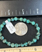 6mm green speckled jasper - Image 2