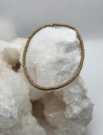 Gold Plated Hematite stretch anklet