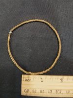 Gold Plated Hematite stretch anklet - Image 2