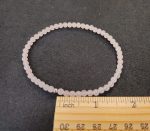 Rose Quartz Stretch Anklet - Image 2