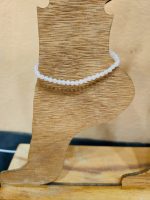 Rose Quartz Stretch Anklet - Image 3