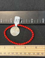 Mini red Coral bracelet - Image 2